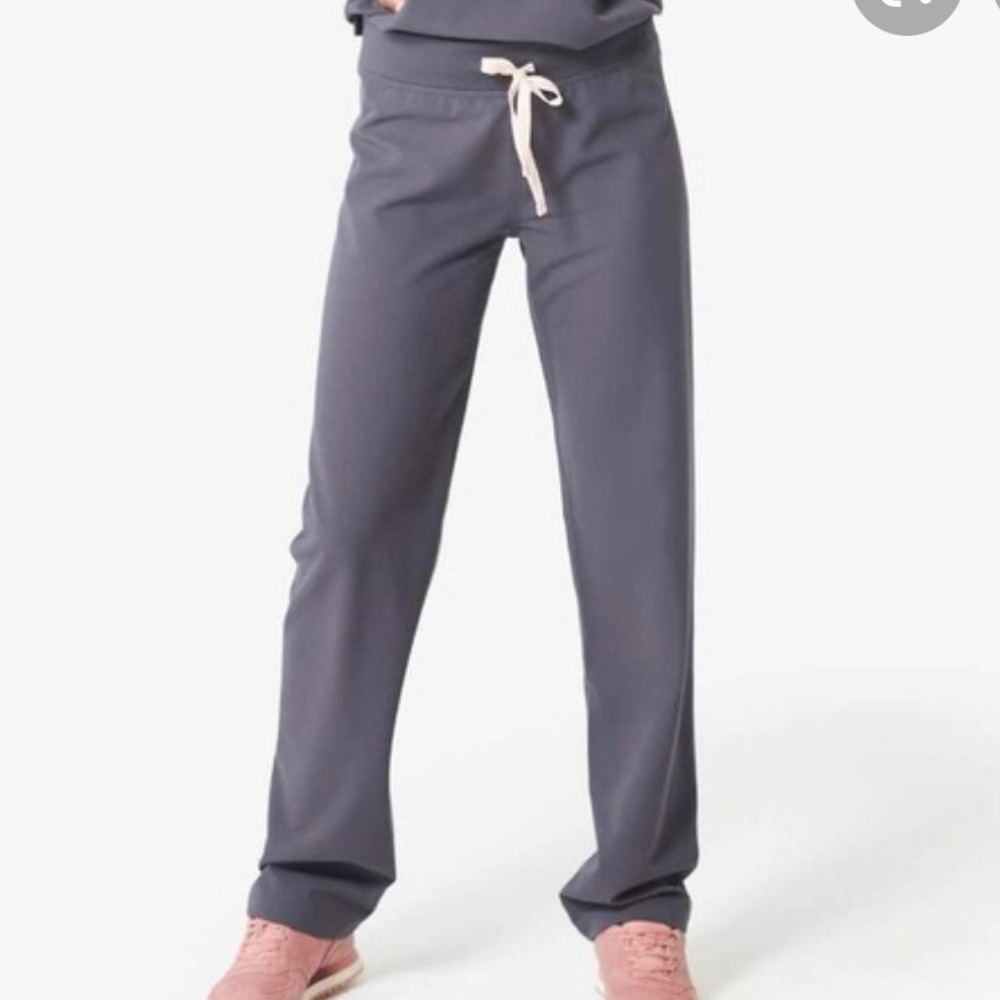 FIGS Livingston charcoal pant